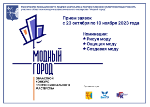 В Кировской области стартует прием заявок на участие в конкурсе «Модный город»