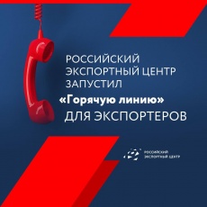 АО «Российский экспортный центр» запустил «горячую линию» для экспортеров