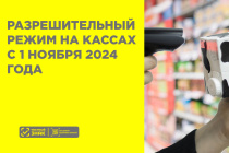 Разрешительный режим на кассах с 1 ноября 2024 года