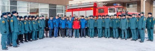 Промышленные предприятия получили новую пожарную технику