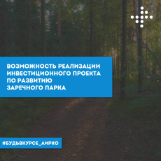 Планируется разработать концепцию благоустройства Заречного парка